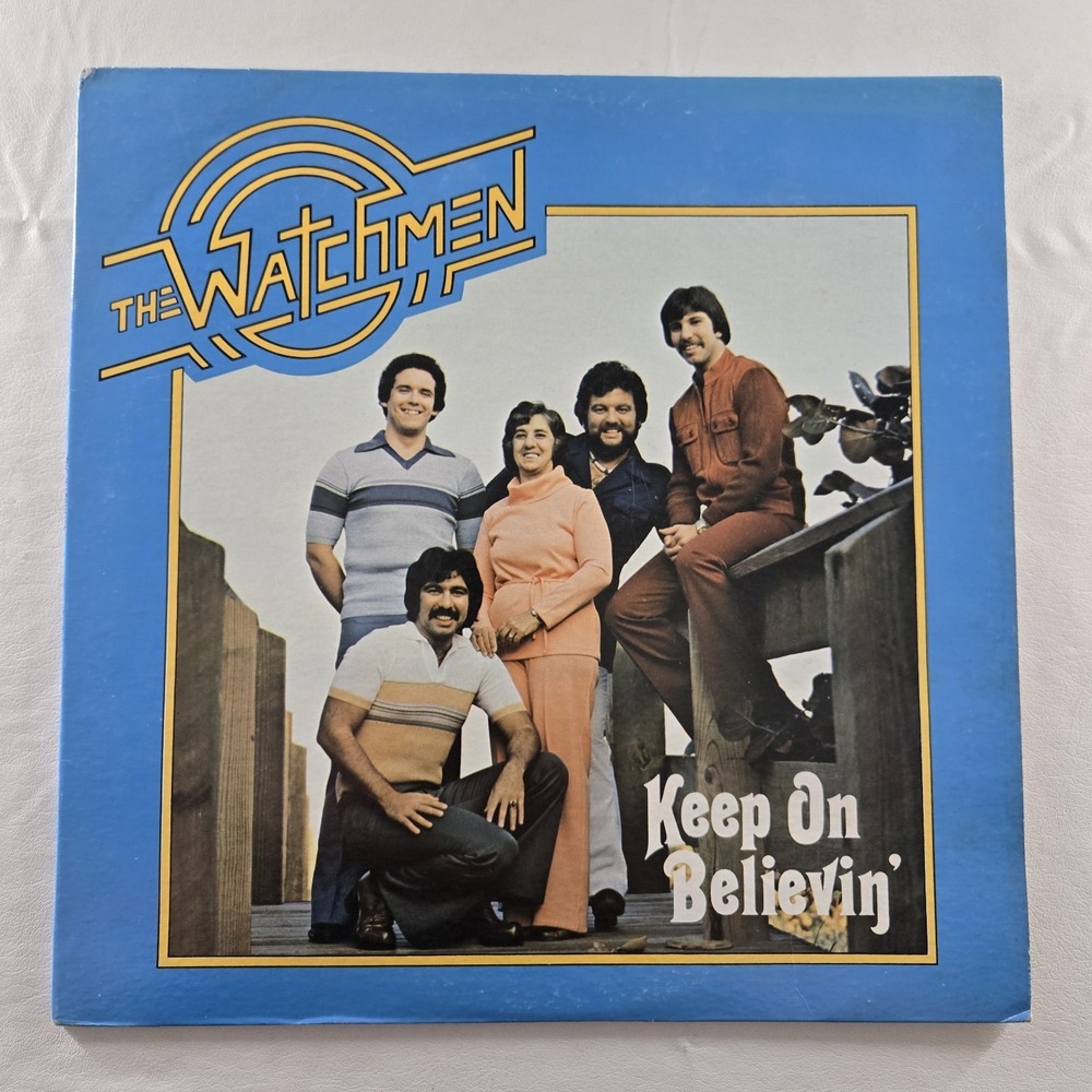The Watchmen Keep On Believin' Record LP Vinyl VG Tested